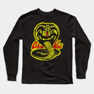 Vintage Cobra Kai Retro 80s Long Sleeve T-Shirt